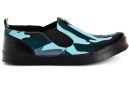 Текстильная обувь Las Espadrillas 5020 SL унисекс    (голубой/зеленый/чёрный) купить Украина