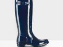 Womens rubber boots Hunter Original Tall Gloss WFT1000RGL-89  доставка по Украине