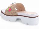 Fashion sandals Las Espadrillas 10060-18 unisex (beige) купить Украина