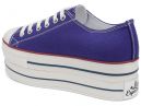 Женская текстильная обувь Las Espadrillas 6408-24    (фиолетовый) купить Украина