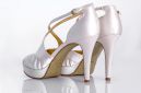 Wedding shoes Nine West 60229401-996w (silver/white) описание