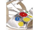 Цены на Женские сандалии Las Espadrillas Dg Fashion 009-602-14     (серебряный)