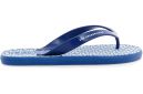Оригинальные Men's flip flops Las Espadrillas F6574-8913 Made in Italy (blue)
