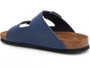 Mens sandals Las Espadrillas 06-0189-004 unisex (Burgundy/blue) купить Украина