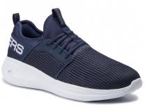 Mens sneakers Skechers Valor 55103NVY Dark blue mesh