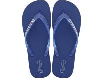 Men's flip flops Las Espadrillas 7223-89 Made in Italy (blue)