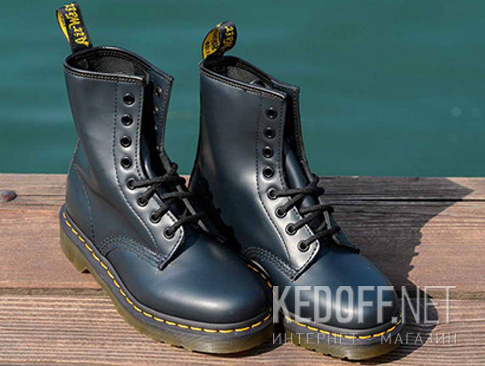 Ботинки Dr. Martens Pascal Navy Smooth 1460-10072410 доставка по Украине