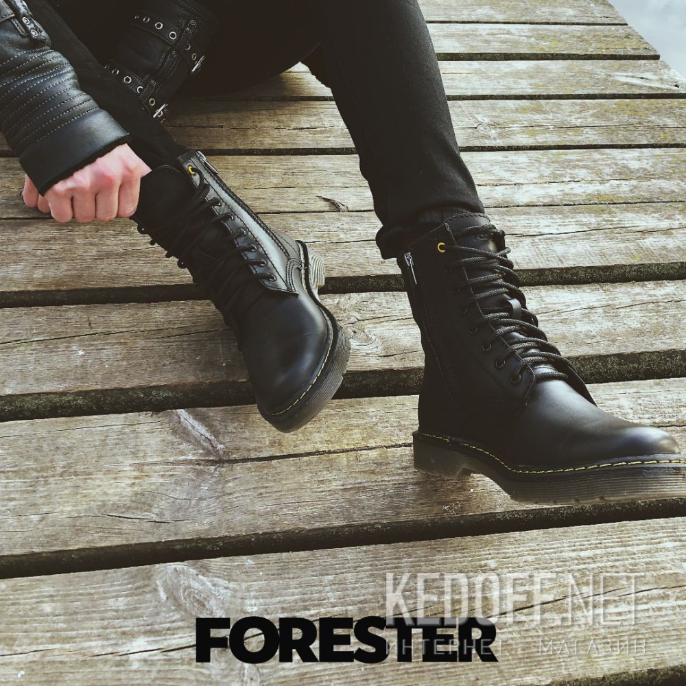 Forester Serena Boots Black Zip 1460-27 Фото 13
