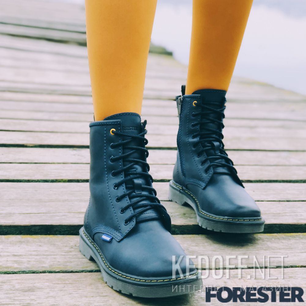 Ботинки Forester Serena Navy Zip 1460-89 доставка по Украине