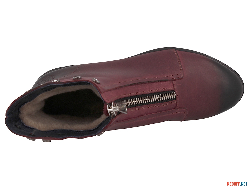 Жіночі черевички Forester 3503-48 BURGUNDY описание