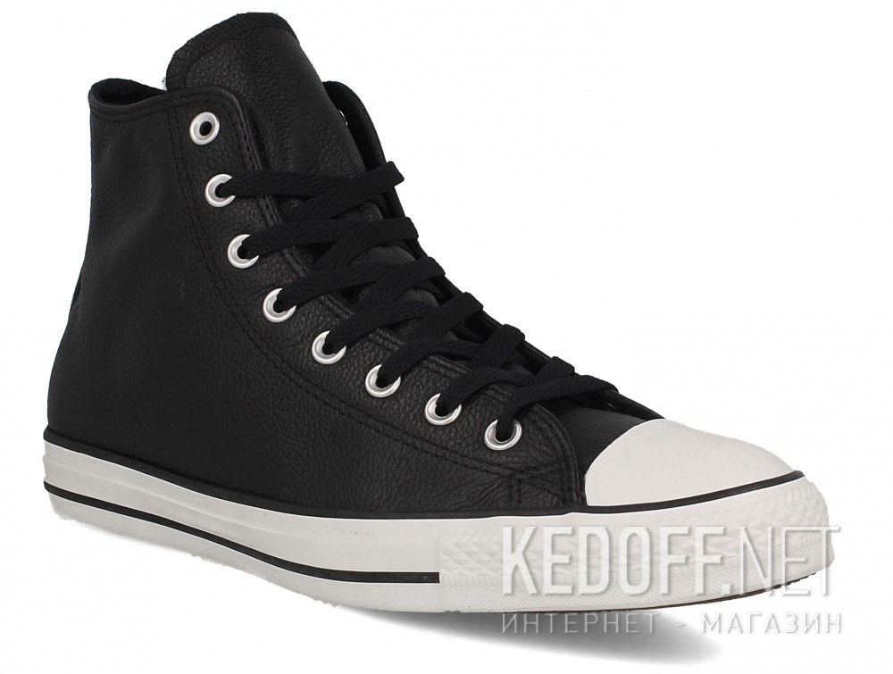 Купить Мужские кеды Converse Chuck Taylor All Star Tumble Leather 157468C    (чёрный)