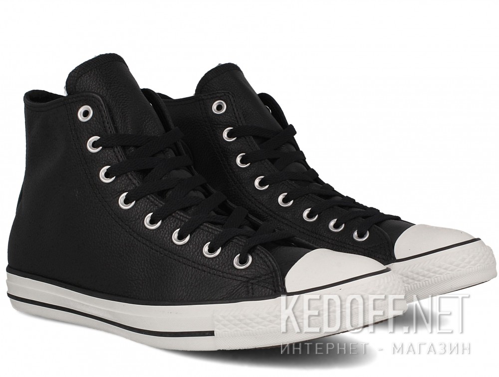 Чоловічі кеди Converse Chuck Taylor All Star Tumble Leather 157468C (чорний) купити Україна