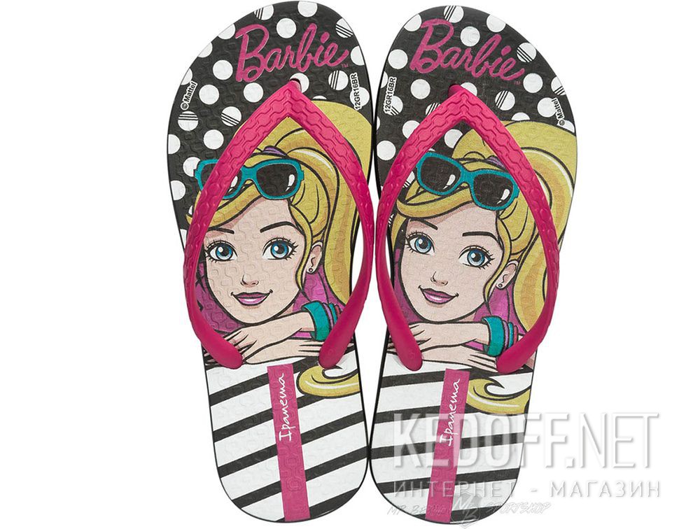 Цены на Дитяча пляжне взуття Ipanema Barbie III Kids 35614-20753 (рожевий)