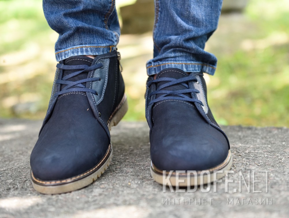 Men's shoes Forester 1708-89 (dark blue) доставка по Украине