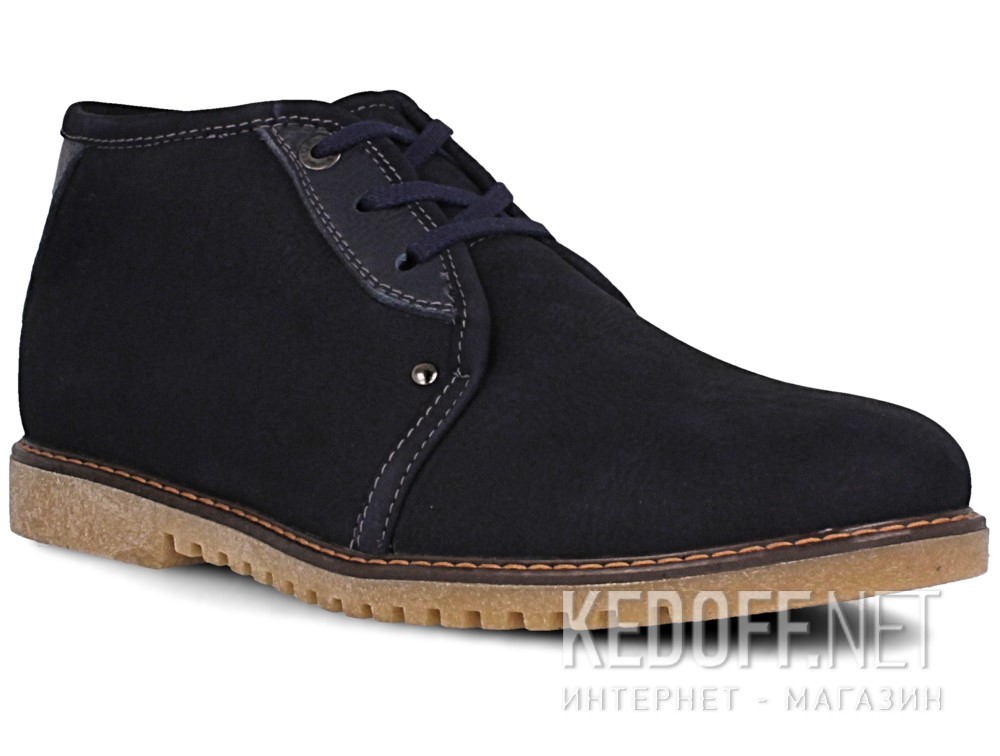 Купити Чоловічі черевики Forester 1708-89 (темно-синій)