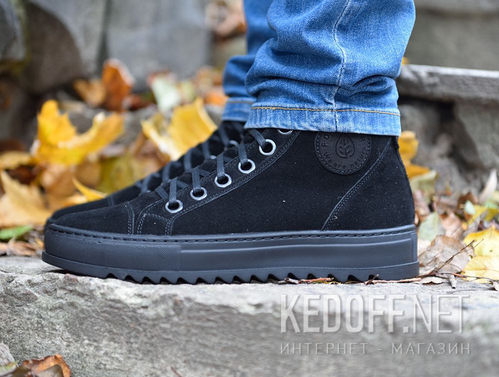 Мужские Forester Black Suede 70127-127 Фото 12