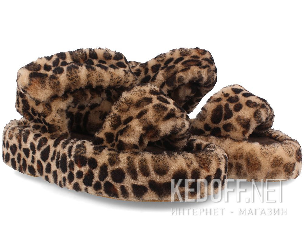 Women's sandals Forester Fur Sandals 1095-2145 купить Украина