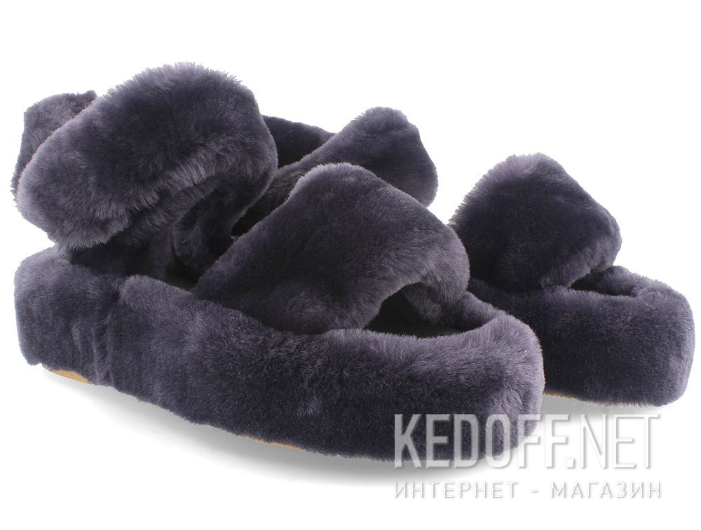 Women's sandals Forester Fur Sandals 1095-237 купить Украина