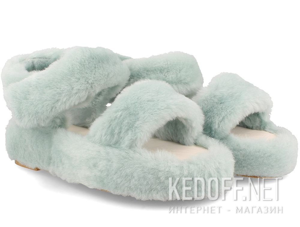 Жіночі босоніжки Forester Fur Sandals 1095-28 купити Україна