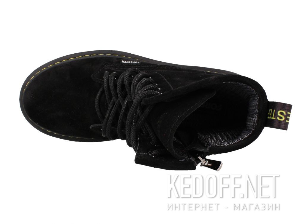 Жіночі черевики Forester Black Martinez 1460-276MB все размеры