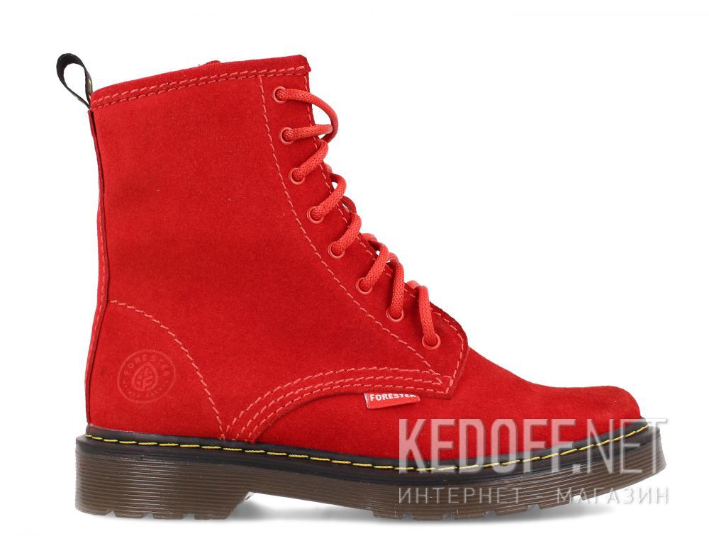 Оригинальные Жіночі черевики Forester Red Martinez 1460-472MB