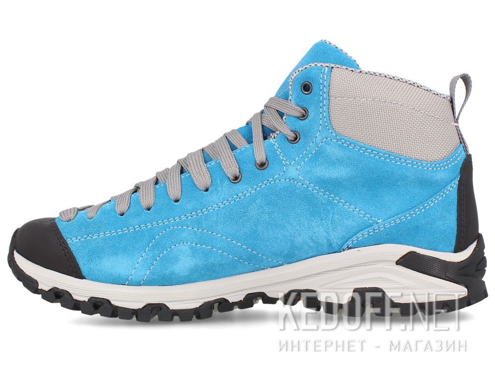 Оригинальные Suede shoes Blue Vibram Forester 247951-40 Made in Italy