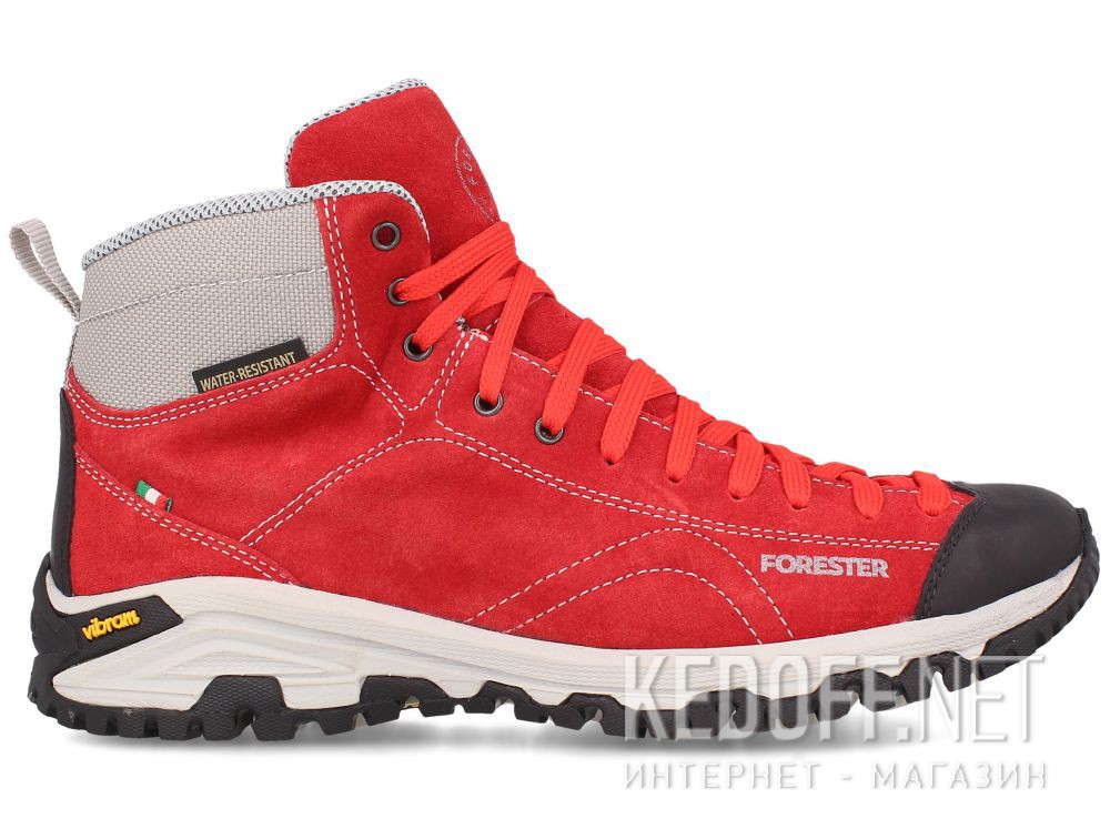 Red shoes Red Vibram Forester 247951-471 Made in Italy купить Украина