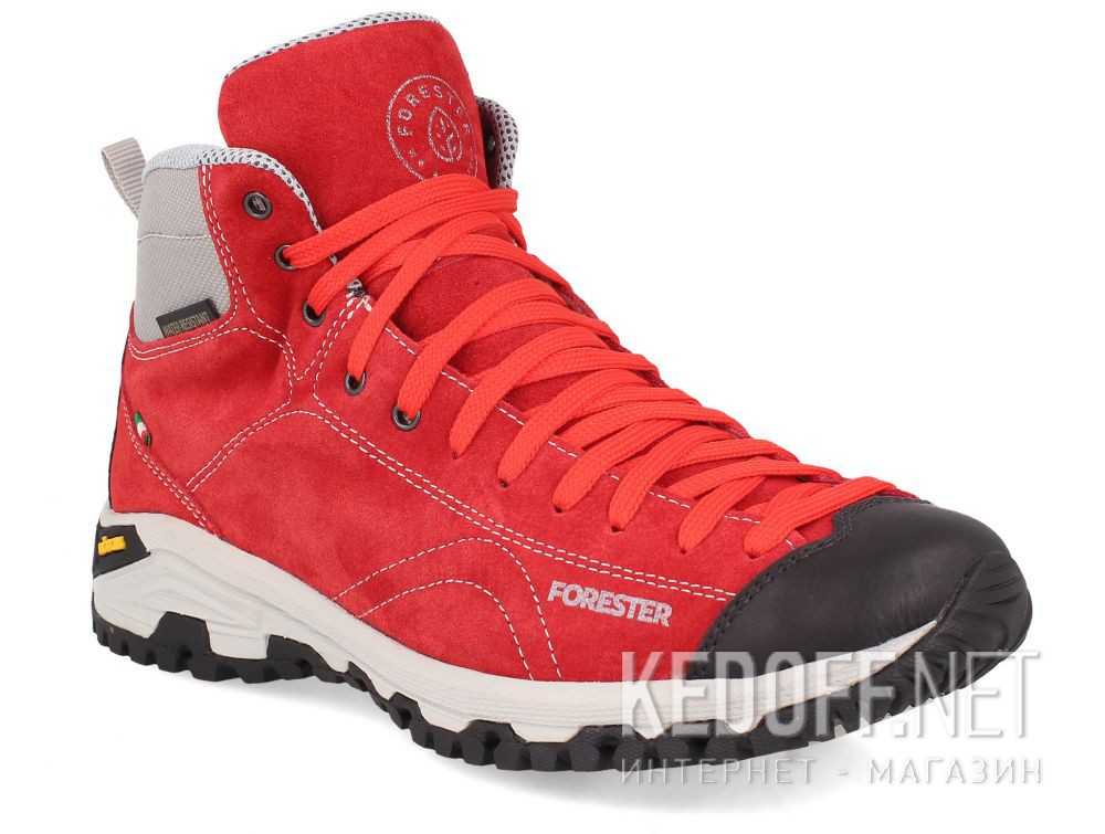 Купить Красные ботинки Forester Red Vibram 247951-471 Made in Italy