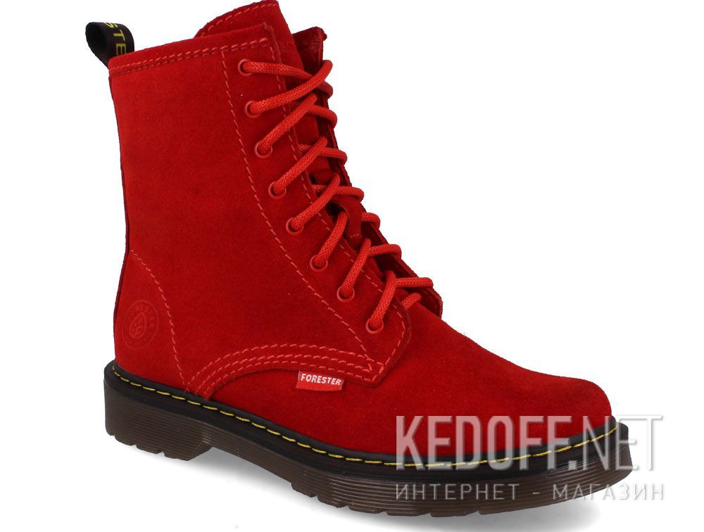 Купить Женские ботинки Forester Red Martinez 1460-472MB