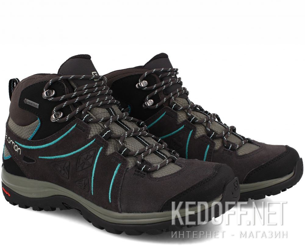 Women's boots Salomon Ellipse 2 Mid Leather Gore-Tex Gtx W 394735 купить Украина