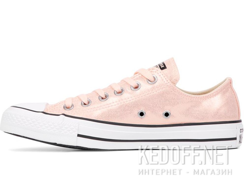 Women's Converse Chuck Taylor All Star Ox Washed Coral/Black/White 563412C описание