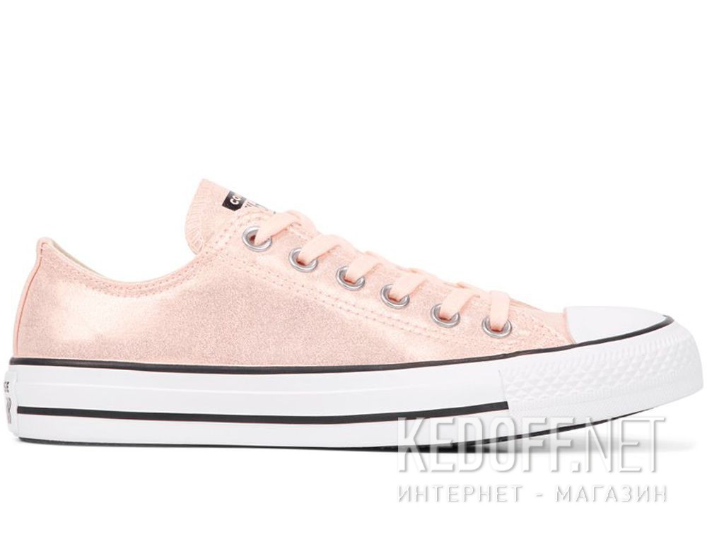 Оригинальные Women's Converse Chuck Taylor All Star Ox Washed Coral/Black/White 563412C