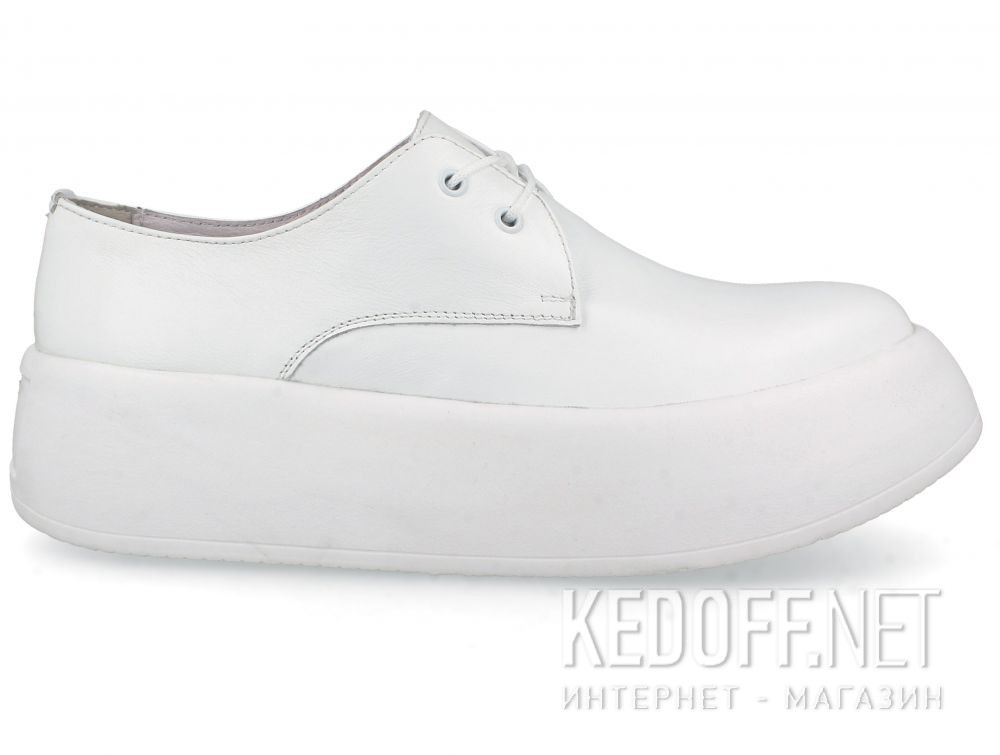 Women's canvas shoes Forester Platform White 21165-09 купить Украина