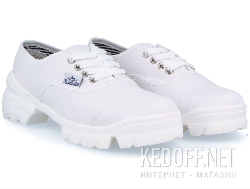 Womens sneakers Las Espadrillas White Buffalo 1001-13 купить Украина