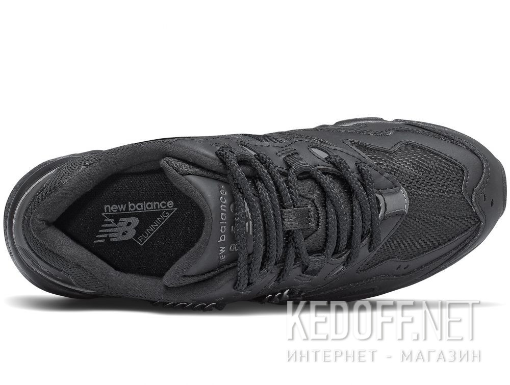 Black running shoes New Balance WL850GFC описание