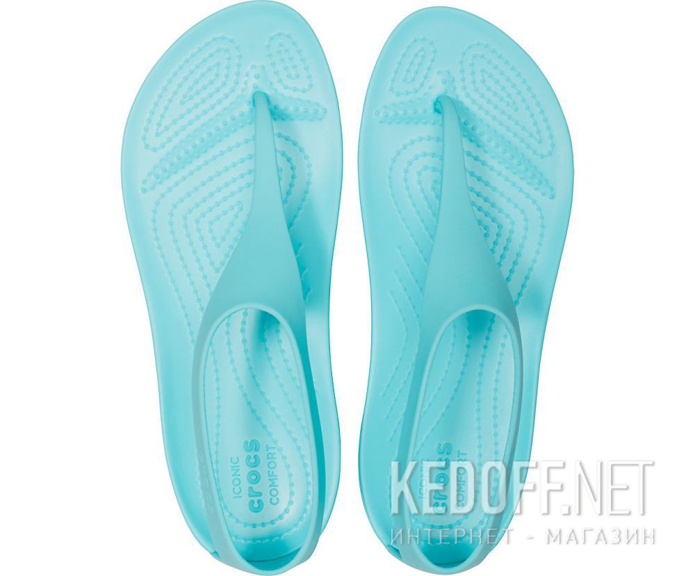 Womens sandals Crocs Flip Serena 205468-40M описание