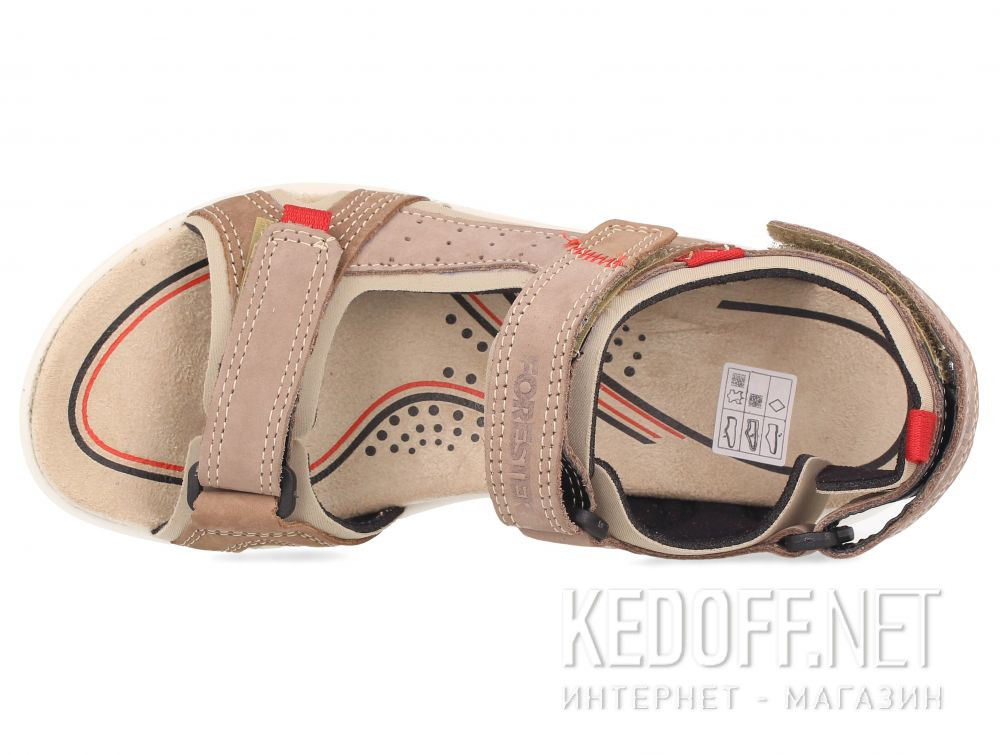 Кожаные сандалии Forester Sport 5301-1 Сьемная стелька описание