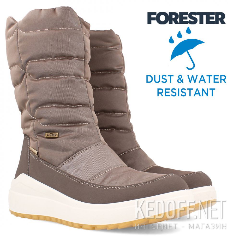 Купити Жіночі чоботи Forester Ergosoft 6334-18 Water-resistant