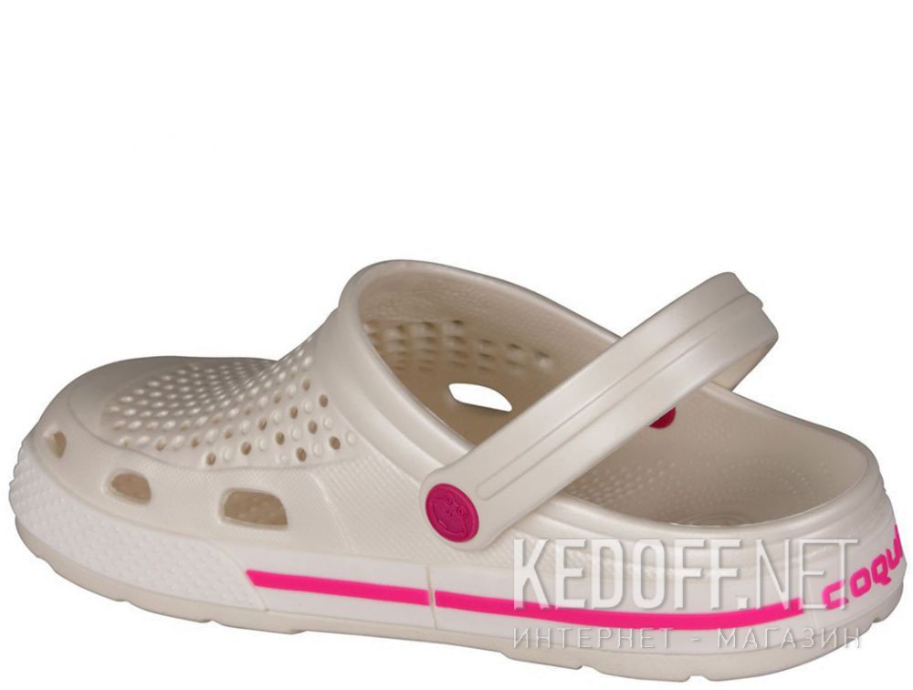 Women's slippers Coqui 6402 99 39 00 6413 Pearl/Fuchsia купить Украина