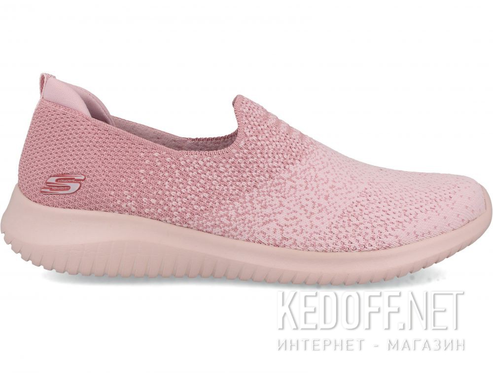 Женские слипоны Skechers Ultra Flex 13123-PNK купить Украина