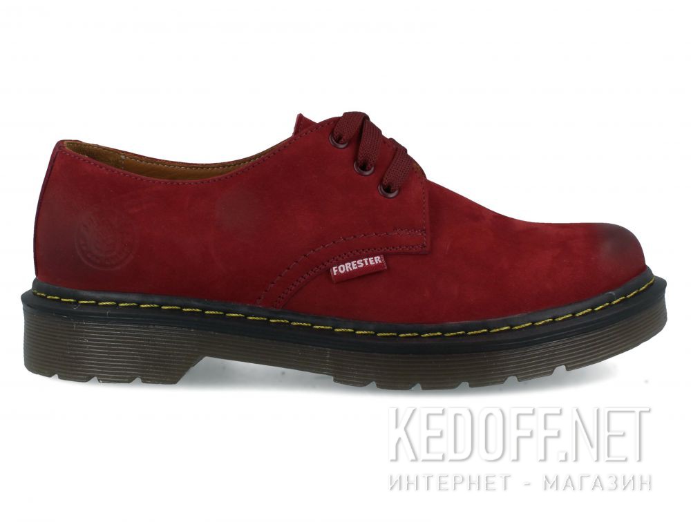 Shoes Forester Grinder 1461-48 Bordeau купить Украина