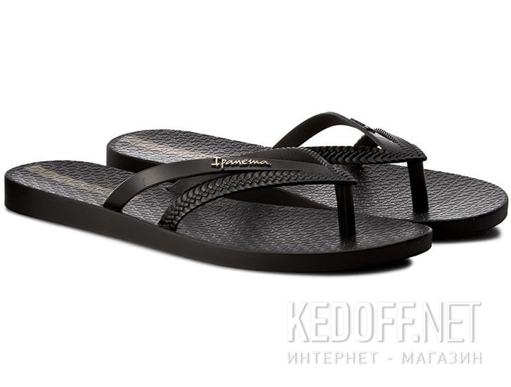 Women's flip flops Ipanema Bossa Fem 82067-20766 Made in Brasil beige/brown купить Украина
