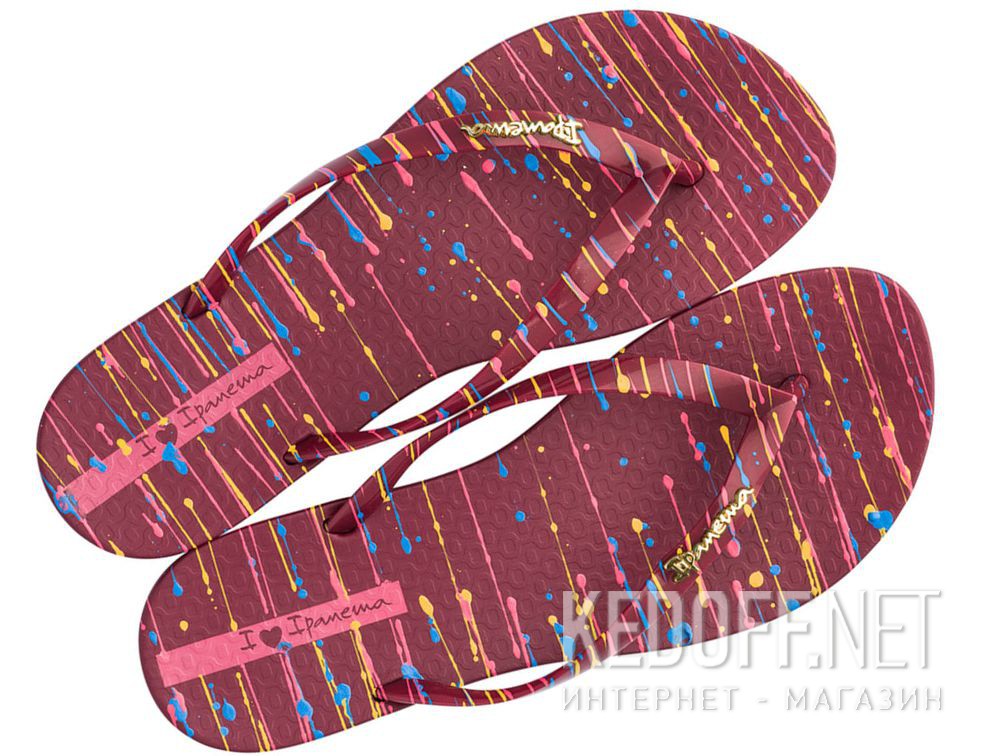 Women's flip flop Ipanema Wave Art Fem 26287-20868 купить Украина