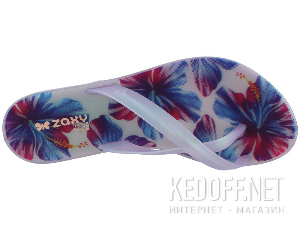 Delivery Rider womens flip flops Thong Ad Zaxy Ice 17224-90575