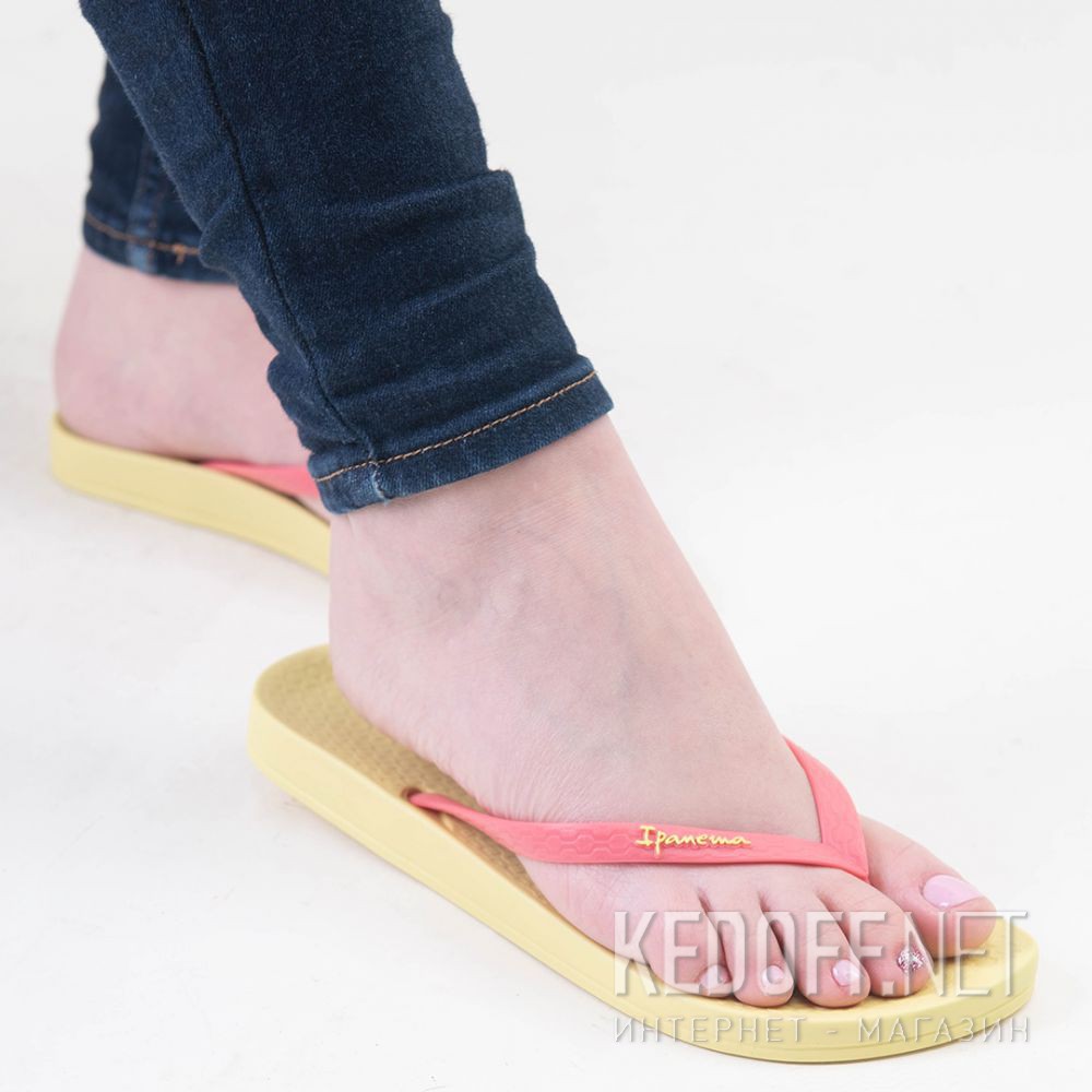Women's flip flops Ipanema Anatomica Tan Fem 81030-23458 купить Украина