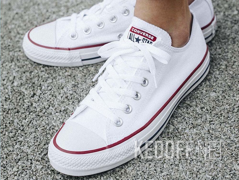 Converse sneakers Chuck Taylor All Star Classic Low Optical White M7652C unisex (White)