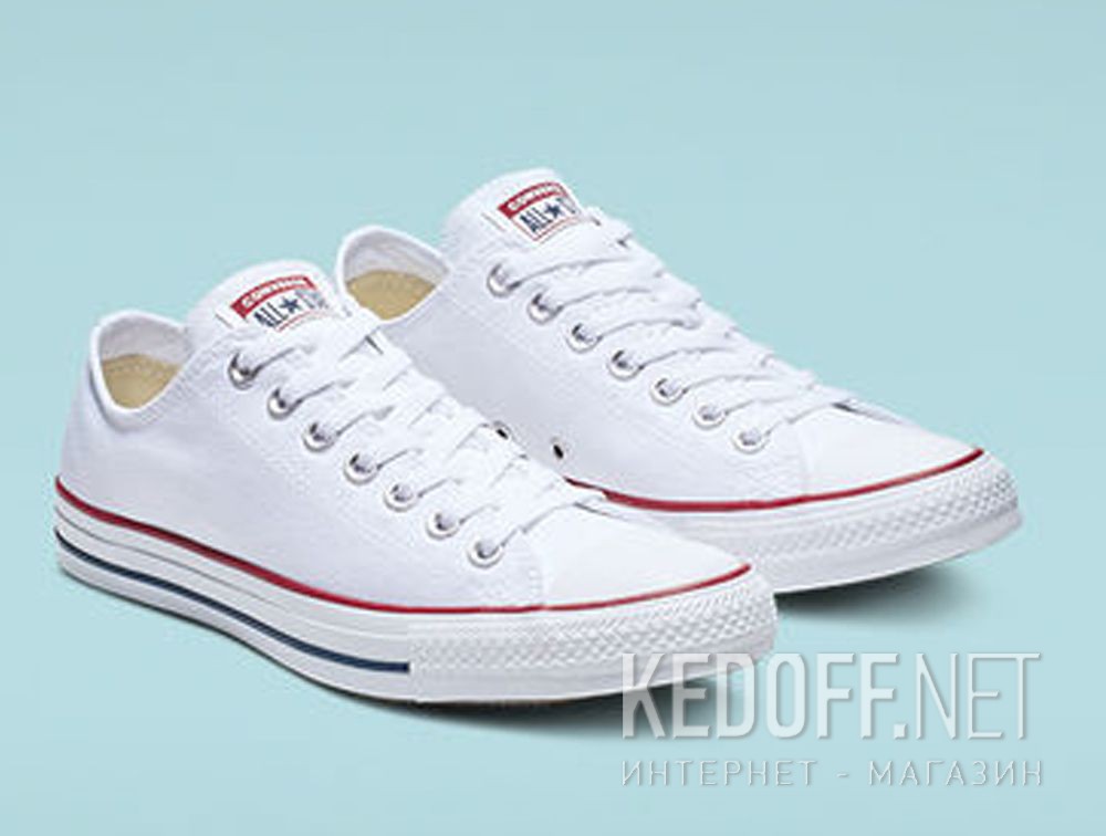 Delivery Converse sneakers Chuck Taylor All Star Classic Low Optical White M7652C unisex (White)