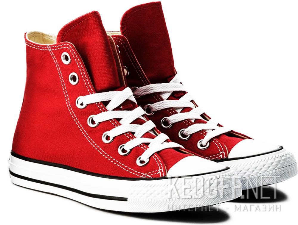 Converse sneakers Chuck Taylor All Star Hi M9621 unisex (red) купить Украина