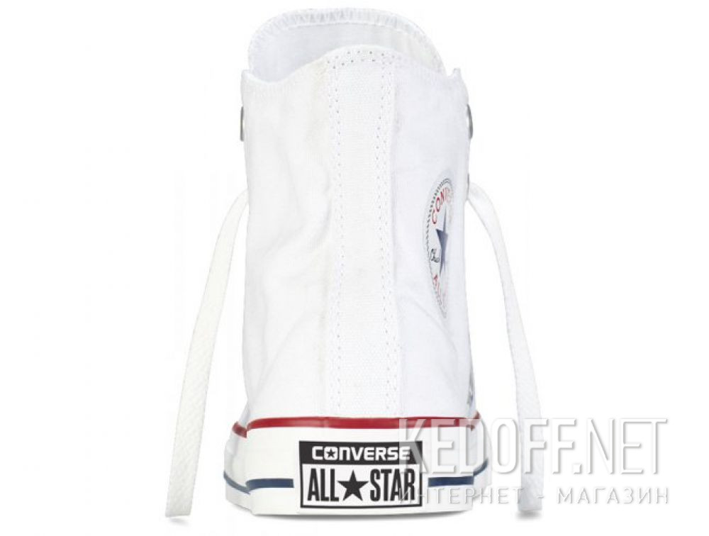 Converse sneakers Chuck Taylor All Star Hi Optical White M7650 unisex (White) описание