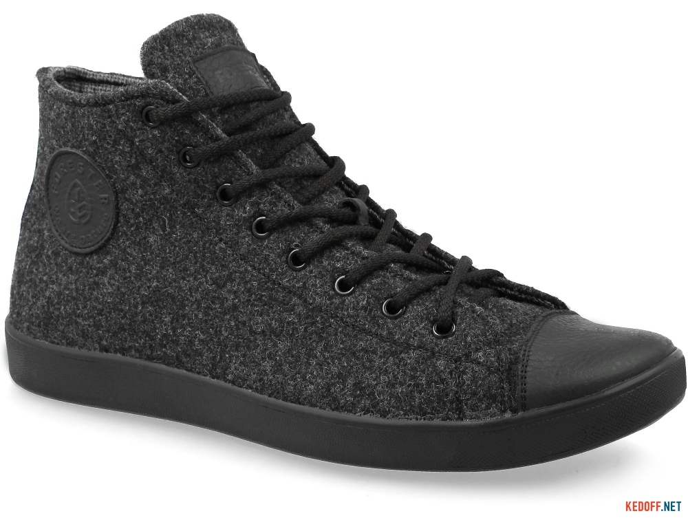 The Forester men's sneakers Dark Grey Wool 132125-39 (Dark grey) купить Украина